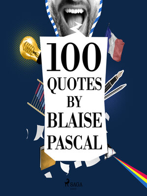 cover image of 100 Quotes by Blaise Pascal